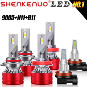 Kit de faros antiniebla de haz alto bajo 6000 k LED para Toyota Camry 2007-2014 - Imagen 1 de 12