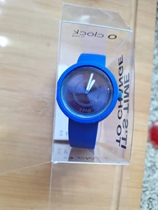 O Bag O Clock Armbanduhr elekticca-blau mit OVP - Bild 1 von 4
