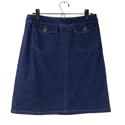 Boden 牛仔裙 6 码深蓝色  — 第 1/4 张图片