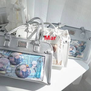 Original Small Capacity Pain Bag Single Transparent Shoulder Crossbody Bag - Picture 1 of 23