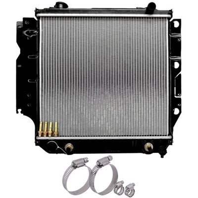 For 1997-2006 Jeep TJ Wrangler with Universal Oil Hose Clamps Kit Radiator Foto 1 de 4