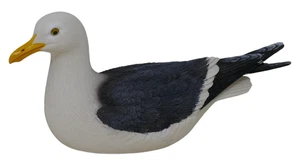 Great Black-backed Gull Seagull Realistic Decoy - Picture 1 of 13