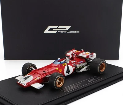 MODELLINO AUTO STATICO GP REPLICAS FERRARI F1 312B REGAZZONI MONZA GP 1970 1/18 - Immagine 1 di 4