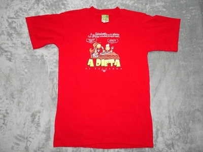 A Dieta Herbert Aguilar Salvadoran Diet Cartoon Aqua T-Shirt Men's Red Small - Image 1 of 4