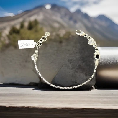 Pulsera Brighton Charm DIAPOSITIVA CORAZÓN NUEVA CON ETIQUETAS Lista $45 ¡Hallazgo raro! Foto 1 de 2