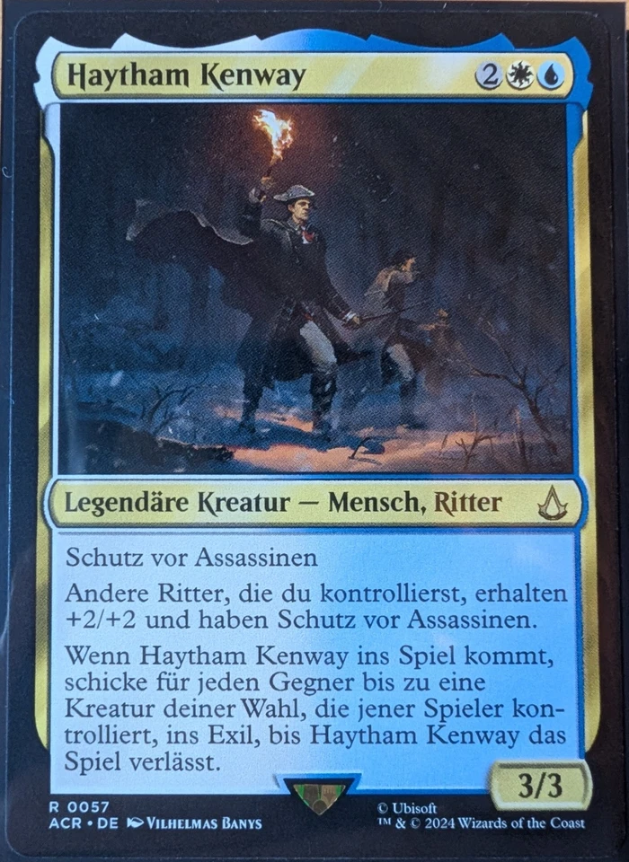 MTG | Haytham Kenway | NM | DE | ACR 0057 | Assassin's Creed   - Bild 1 von 1