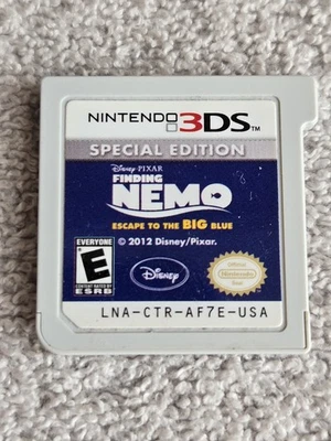 Nintendo 3DS Finding Nemo: Escape to the Big Blue Special Edition Disney Game  - Image 1 of 2