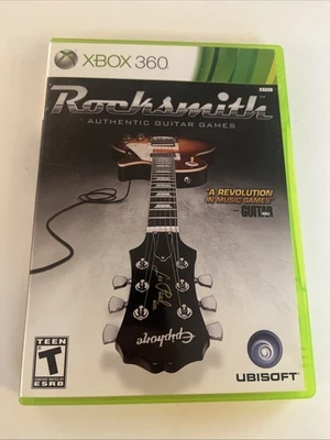 Rocksmith (Microsoft Xbox 360, 2011) CIB W/manual. Good Condition. Ships Fast - Image 1 of 4
