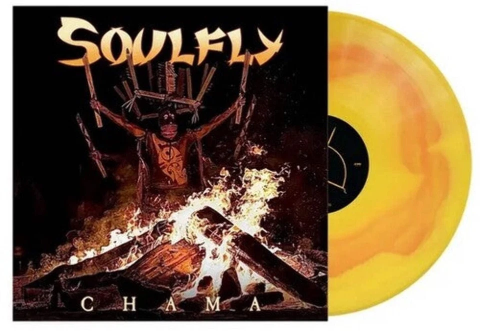 Soulfly - Chama [Yellow & Orange Vinyl] NEW Vinyl - Image 1 of 1