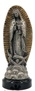 Unsere Liebe Frau von Guadalupe Virgen de Guadalupe - Torogoz El Salvador 9,5" Statue - Bild 1 von 15