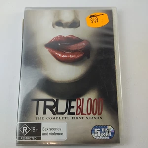 True Blood Complete First Season DVD 5 Disc Set R18+ HBO Series Drama - Picture 1 of 2