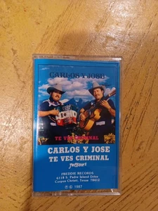 CARLOS Y JOSE Te Ves Criminal USED CASSETTE TAPE IN EXCELLENT CONDITION - Picture 1 of 4