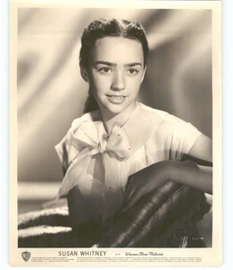 Foto de prensa vintage 1953 de la actriz de Hollywood Susan Whitney Warner Bros retrato - Imagen 1 de 2