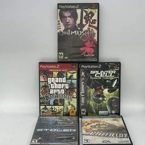 Lot of 10 Sony PlayStation 2 PS2 Games - Picture 1 of 2