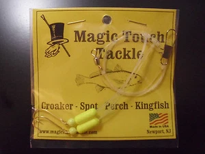 Magic Touch Tackle No.355 Hi-Lo Rig for Perch Spot Kingfish *YELLOW* - Picture 1 of 2