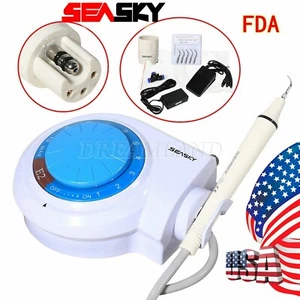 SEASKY Dental Ultrasonic Piezo Scaler w/ Handpiece 5*Tips fit EMS fit Cavitron E - Picture 1 of 11