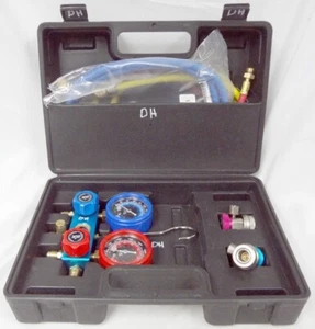 Cornwell Tools MCL289772 R134A Aluminum Manifold Set w/ Couplers & 72" Hose Set! - Picture 1 of 24