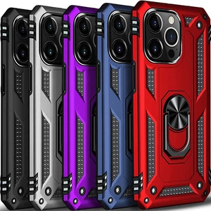 Custodia telefono e vetro temperato per iPhone 16 Pro Max 15 14 13 12 11 Plus SE - Foto 1 di 61
