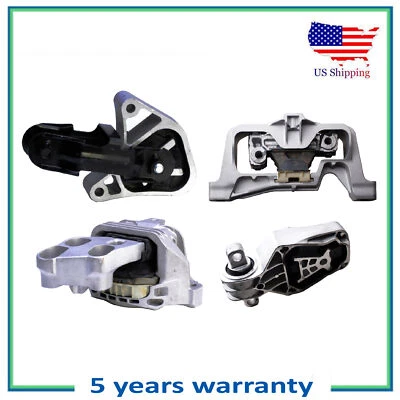 4PCS Engine Motor & Auto Trans Mount For Mercedes-Benz B250 CLA250 GLA250 2.0L - Image 1 of 4