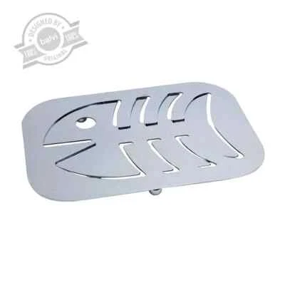 Balvi Sottopentola Fishbone Colore Argento 2 sottopentola Metallo - Immagine 1 di 3