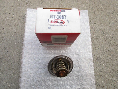 FORD F3TZ-8575-A F3TZ8575A MOTORCRAFT RT-1087 ENGINE COOLANT THERMOSTAT OEM NEW - Image 1 of 4