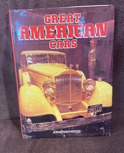 Pre Owned Vintage Great American Cars Hardcover Book 1982 - Foto 1 di 4