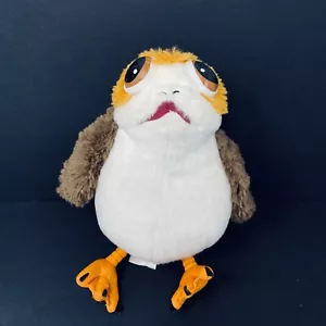 Disney Store Star Wars The Last Jedi Porg Bird Plush Doll Stuffed Animal Big Eye - Picture 1 of 7