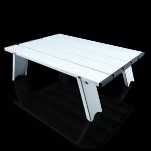 Aluminium FOLDING TABLE Portable Indoor Outdoor Picnic Party Camping Mini Table - Picture 1 of 6