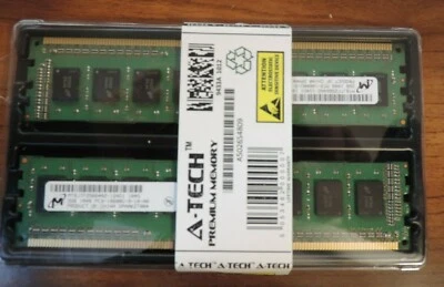 Atech 4GB Kit Lot 2x 2GB DIMM DDR3 Desktop 10600 1333MHz 1333 240pin Ram Memory - Image 1 of 2