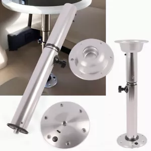 Montaje de mesa para barco marino - RV caravana altura ajustable mesa pedestal aluminio - Imagen 1 de 13