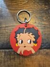 VINTAGE 1995 BETTY BOOP KEYCHAIN RED RUBBER TM HEARST CORP ROUND STAMPED Only $9.45 on eBay