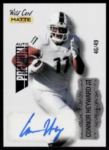 Wild Card 2022 mate Connor Heyward #MB-A Michigan State AU LÁMINA AZUL/49 - Imagen 1 de 2