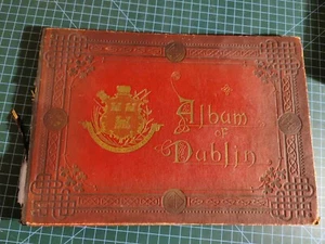 Antique Book Album Of Dublin By W Lawrence Photographer - Picture 1 of 14