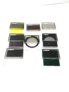 COKIN CHROMOFILTER SA - PARIS - MADE IN FRANCE, 8 FILTERS 1 - Picture 1 of 3