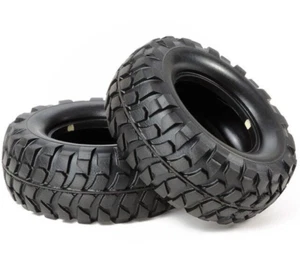 ROCK BLOCK TIRES Ford Bronco Toyota Land Cruiser CC01 CC02 Blue RC Tamiya 54598 - Picture 1 of 8