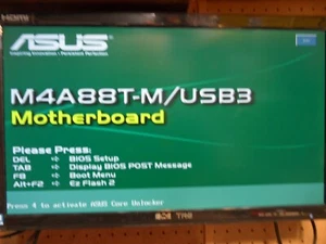 Placa madre ASUS M4A88T-M/USB3 con CPU Athlon II X4 640 y 16 Gb de RAM con E/S - Imagen 1 de 15