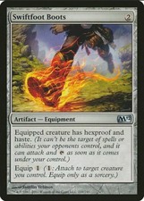 SWIFTFOOT BOOTS - MTG M12 Uncommon Artifact Equipment