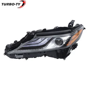 Conjunto de faros LED completo negro lado izquierdo para Toyota Camry XSE/XLE 2021 2022 - Imagen 1 de 13