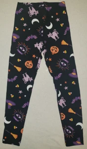 Girl's Celebrate! Halloween Black Pull On Leggings Sizes XS, S - Picture 1 of 3