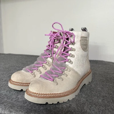 $200 BIONICA Impermeable Piel de Oveja Cuero Gamuza Botas Ortholite Talla 9 NUEVAS Foto 1 de 4