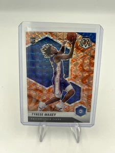 2020-21 Panini Mosaic - Rookie Tyrese Maxey #203 orange Camo Mosaic Prizm (RC) - Bild 1 von 2