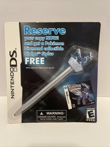 SEALED Pokemon Diamond Version Nintendo DS Pre-Order Dialga Stylus Brand New - Picture 1 of 2