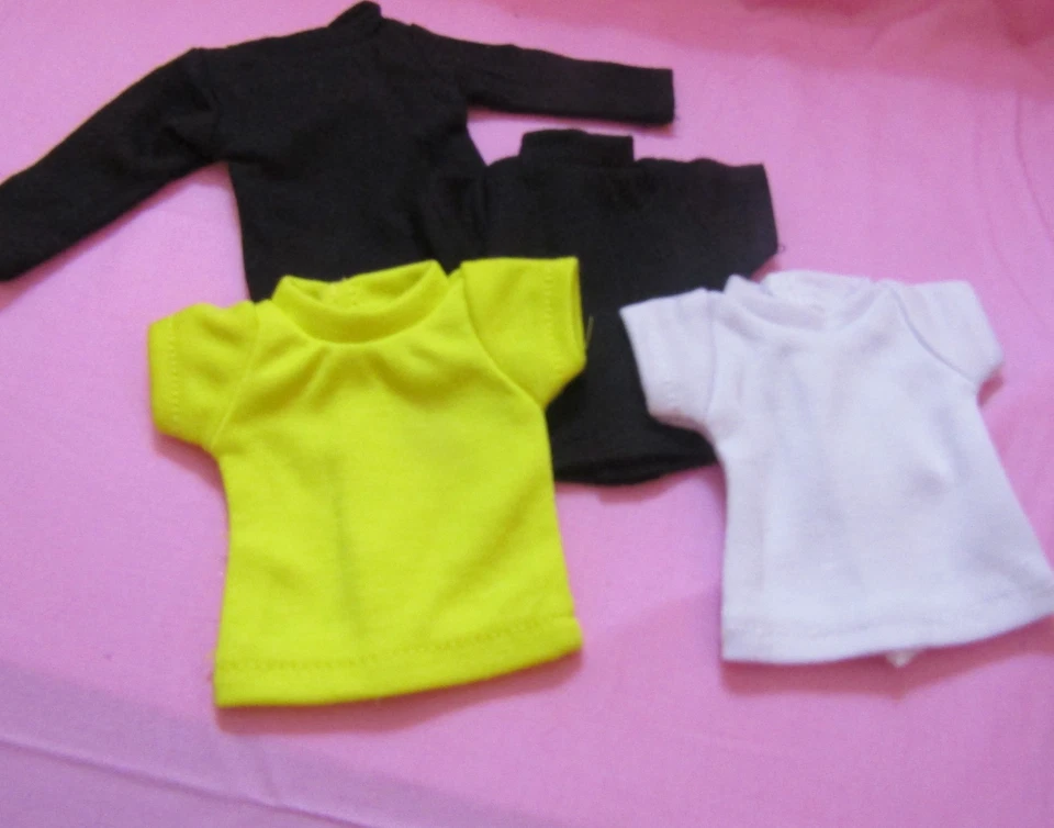 Juego de cuatro camisetas para muñeca niña/niño 14,5 pulgadas vendedor lsful Foto 1 de 1