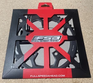 New Full Speed Ahead Pro Road Chainring 52t 110 BCD N10/11 Black - Picture 1 of 2