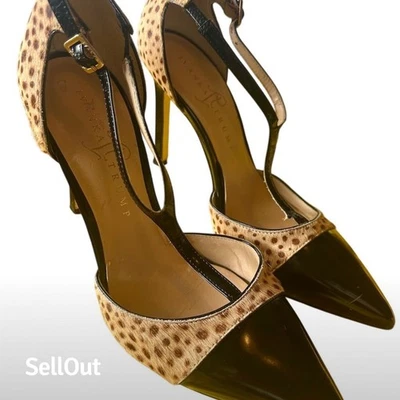 Ivanka Trump Mujer Correa al Tobillo Tacones Altos Multicolor Talla 8.5 Foto 1 de 4