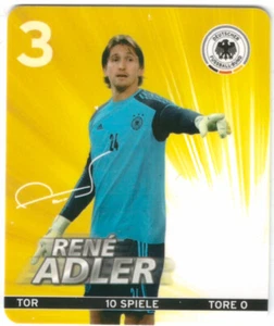 3 Rene Adler - Fußball - EM 2012 - REWE DFB - Sammelkarten (2) - Bild 1 von 2