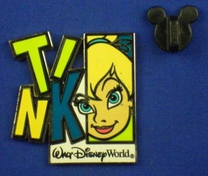 Tinker Bell Gesicht bunte Figur Name Tink WDW # 42924 - Bild 1 von 3