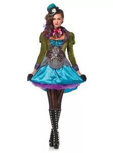 Verrückte Hutmacherin Deluxe - Kostüm für Fasching - Edles Mad Hatter Kostüm für - Bild 1 von 6