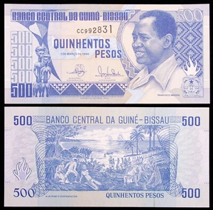 Guinea-Bissau 500 Pesos 1990 P-12 (GLIB-001E) - Picture 1 of 1
