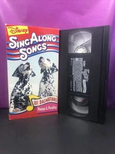 Disney Sing Along Songs VHS 101 Dalmatians Pongo & Perdita - Imagen 1 de 2